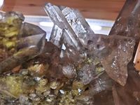 Ausergew&ouml;hnliche Kristalle bei Caffinez